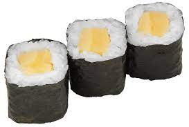 8. Egg maki, 6 pieces