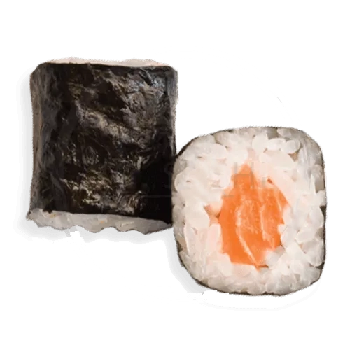 9. Salmon maki, 6 pieces