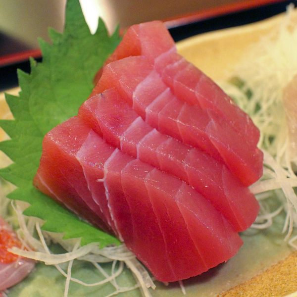 13. Tuna sashimi